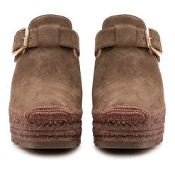 Gaia Suede Clogs