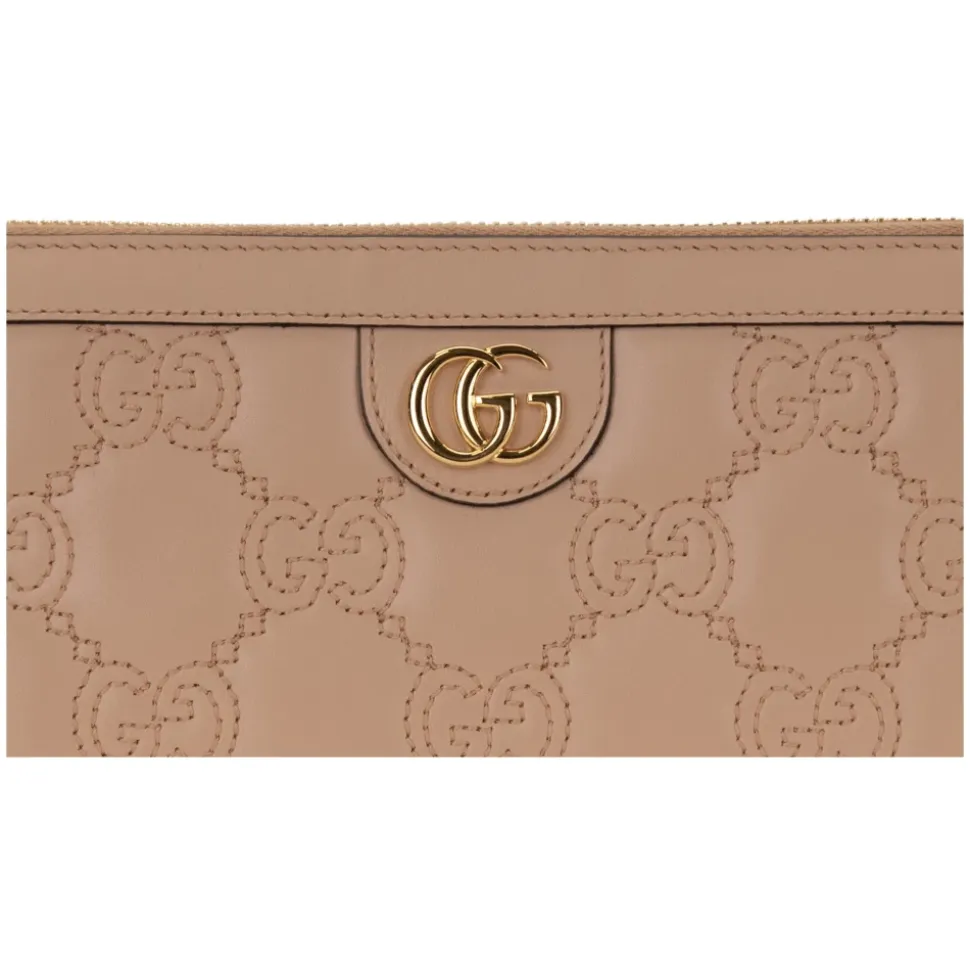 GG Marmont Quilted Long Wallet
