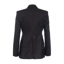 Giacca in gabardine di cotone stretch