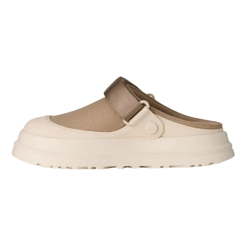 GoldenGlow Canvas Clog