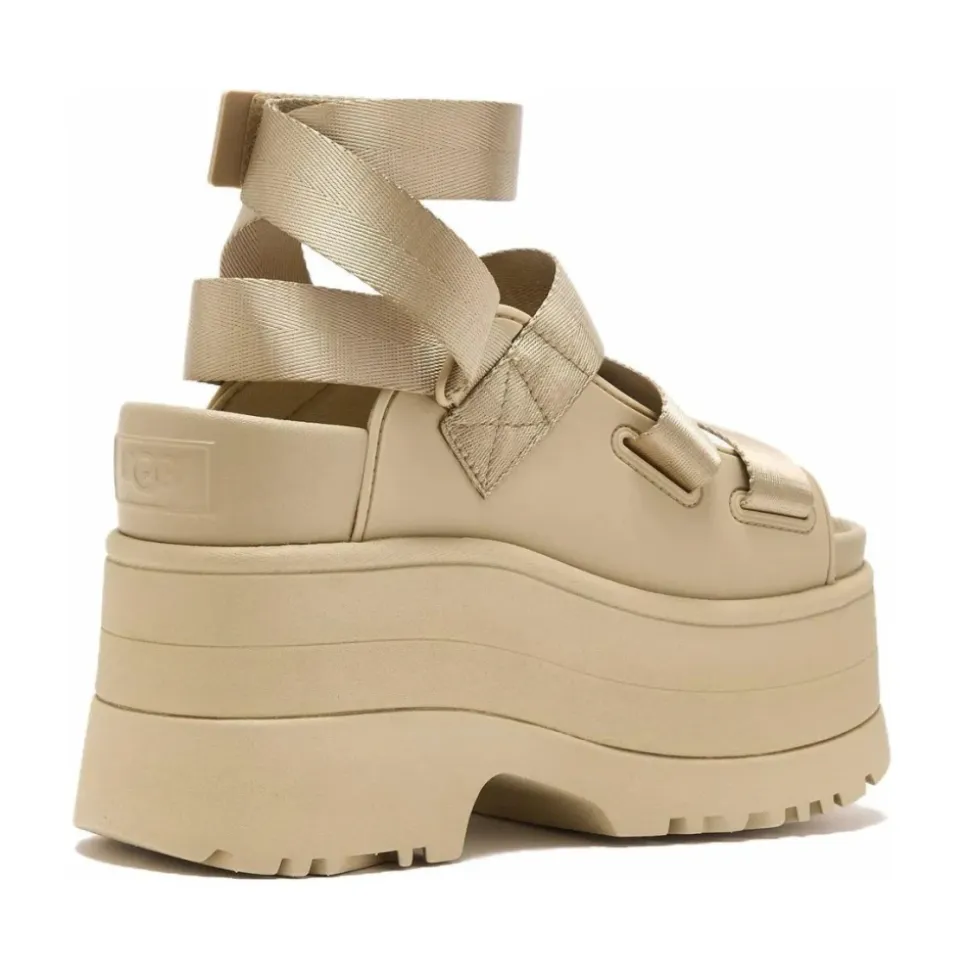 GoldenRise Platform Sandal