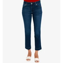 Idealnie Dopasowane Jeansy Cropped