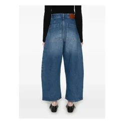Indygo Blue Jeans z Ukrytym Suwakiem