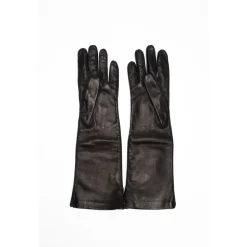 Intrecciato Leather Gloves