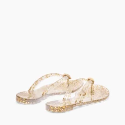Jelly Glitter Klapki