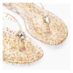Jelly Glitter Klapki