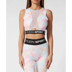 Jogging Cropped Top Camouflage