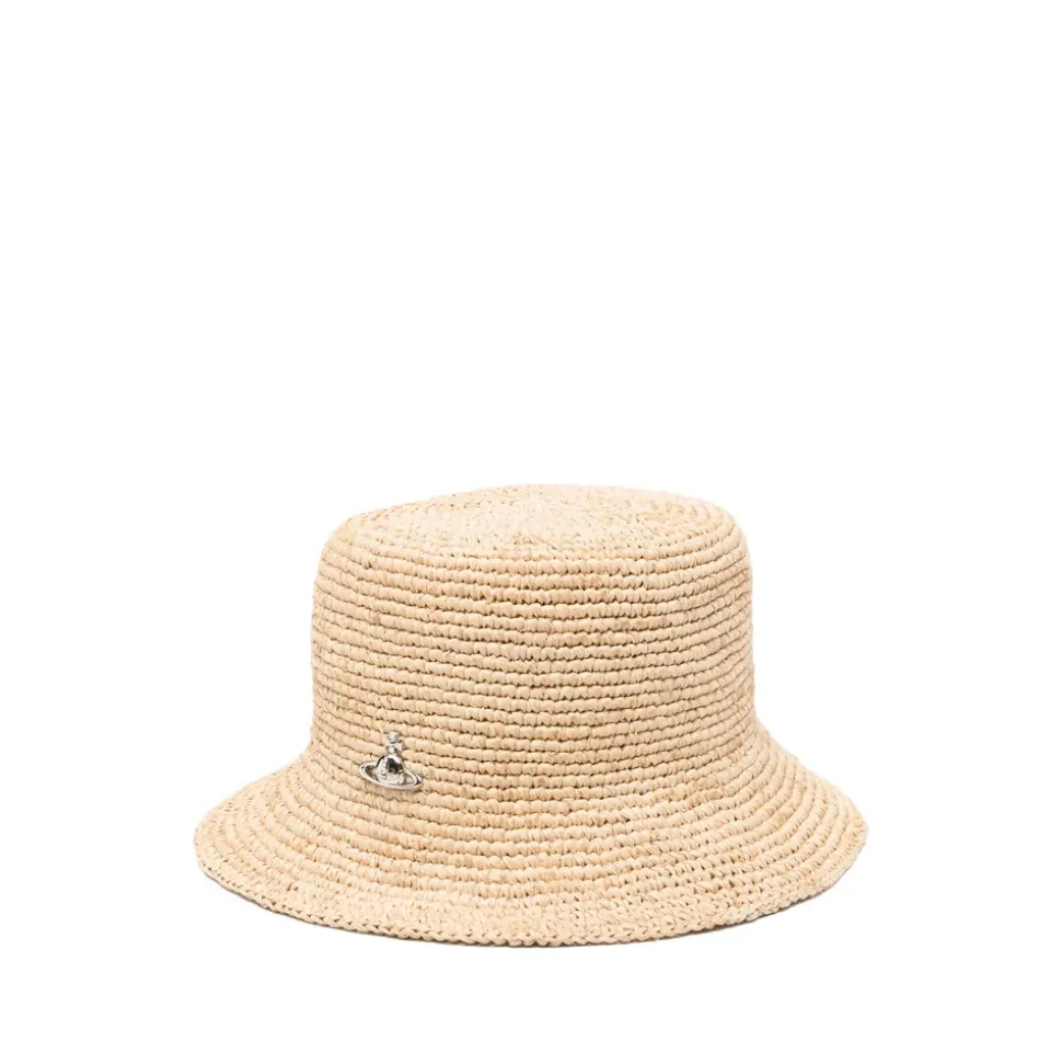 Kapelusz typu bucket z rafii Orb