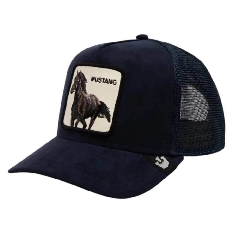 Kapelusz z bawełny Mustang Suede