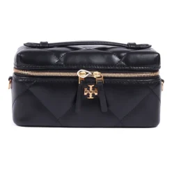 Kira Diamond-Quilt East-West Vanity Case