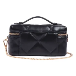 Kira Diamond-Quilt East-West Vanity Case
