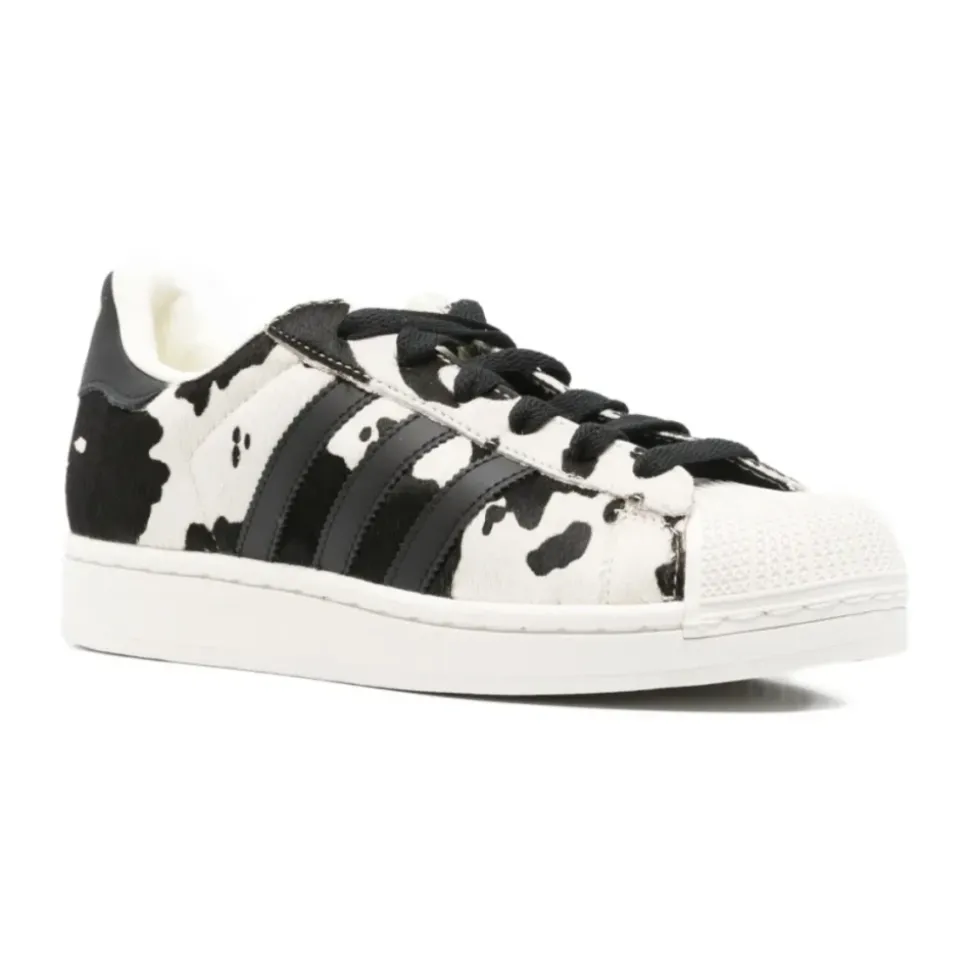 Klasyczne Superstar II Sneakers w Czarno-Białym
