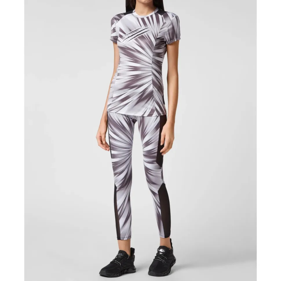 Koszulka Tie-dye z okrągłym dekoltem SS Scratch