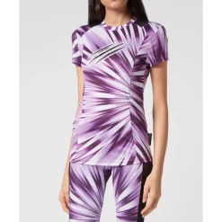 Koszulka Tie-dye z okrągłym dekoltem SS Scratch