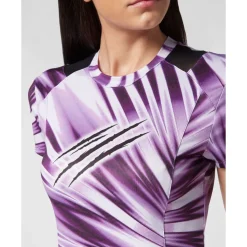 Koszulka Tie-dye z okrągłym dekoltem SS Scratch