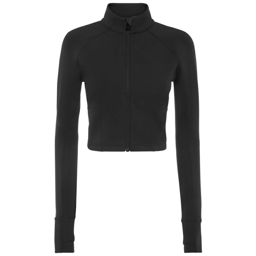 Krótka bluza rozpinana do biegania