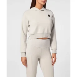 Krótka Bluza z Kapturem