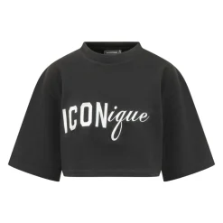 Krótki bawełniany T-shirt