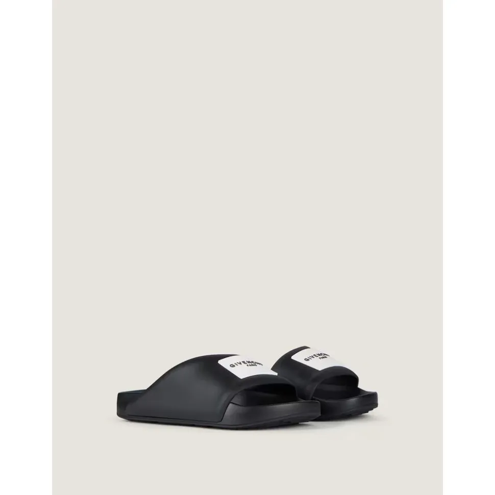 Label Flat Mules