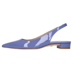Lakierowane czółenka Slingback