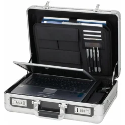 Laptop-Attachekoffer im Carbon-Look