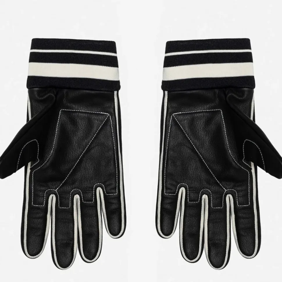 Leather Bike Gloves