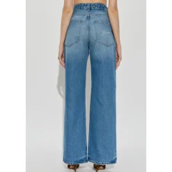 Le De-Nimes Large Jeans