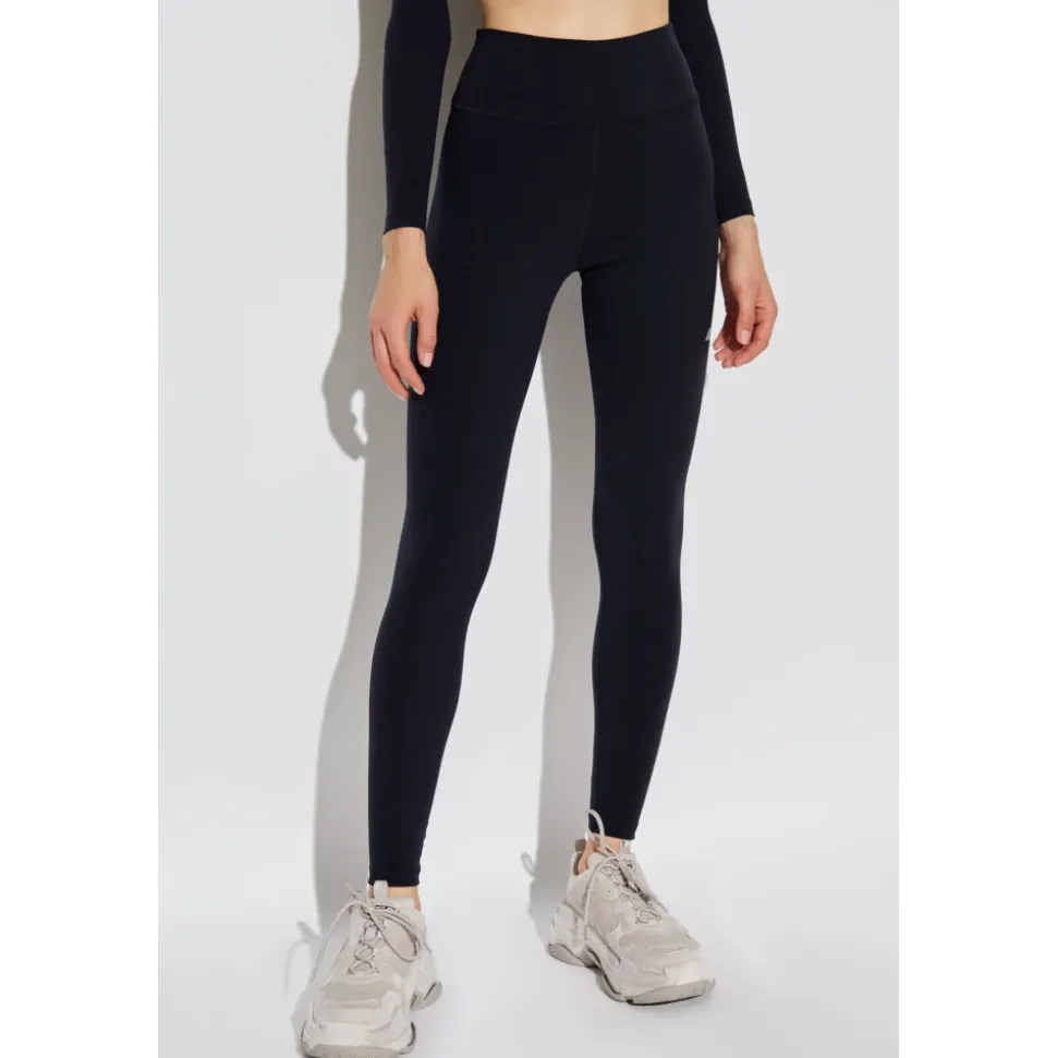 Legginsy sportowe z logo