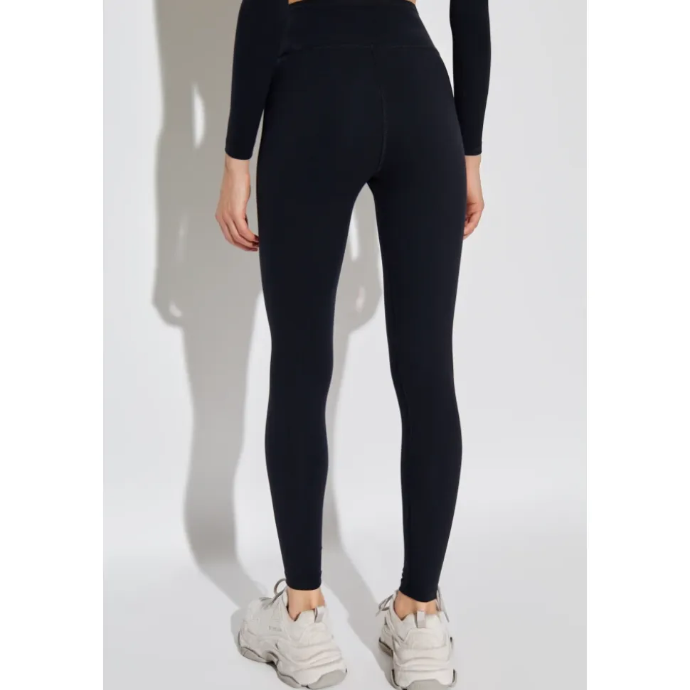 Legginsy sportowe z logo