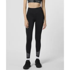 Legginsy z siateczkowymi wstawkami
