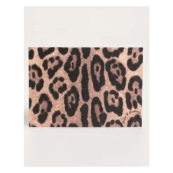 Leopard Print Envelope Paper Post Card Holder