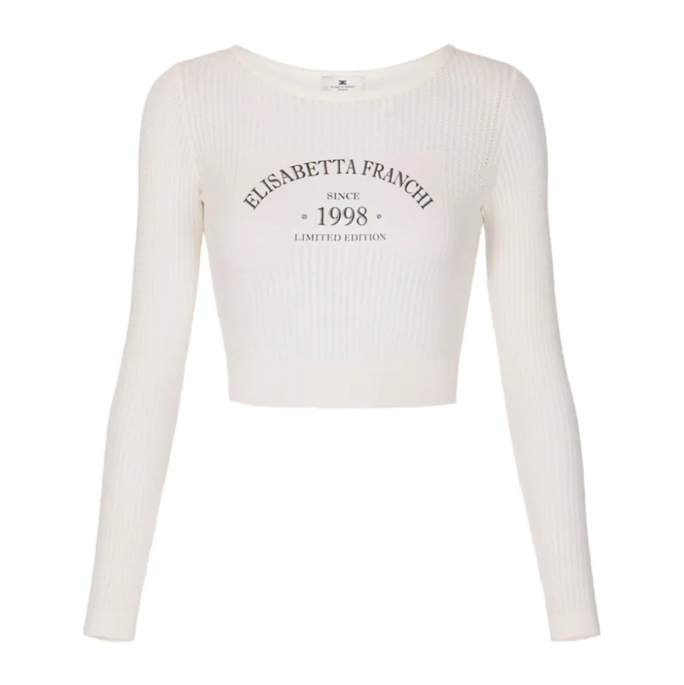 Logo Knitted Top