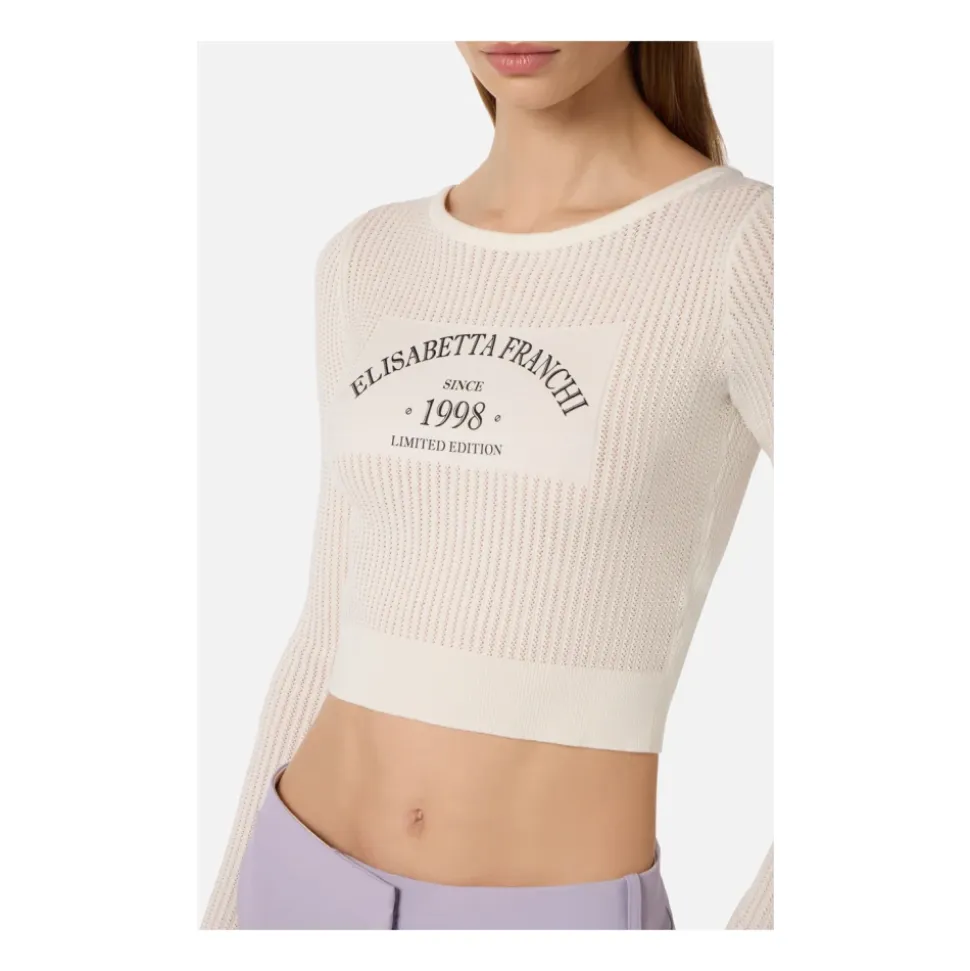 Logo Knitted Top