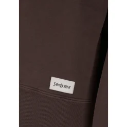 Logo Patch Fleece Sweatshirt