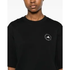 Logo Round Neck Cotton T-Shirt
