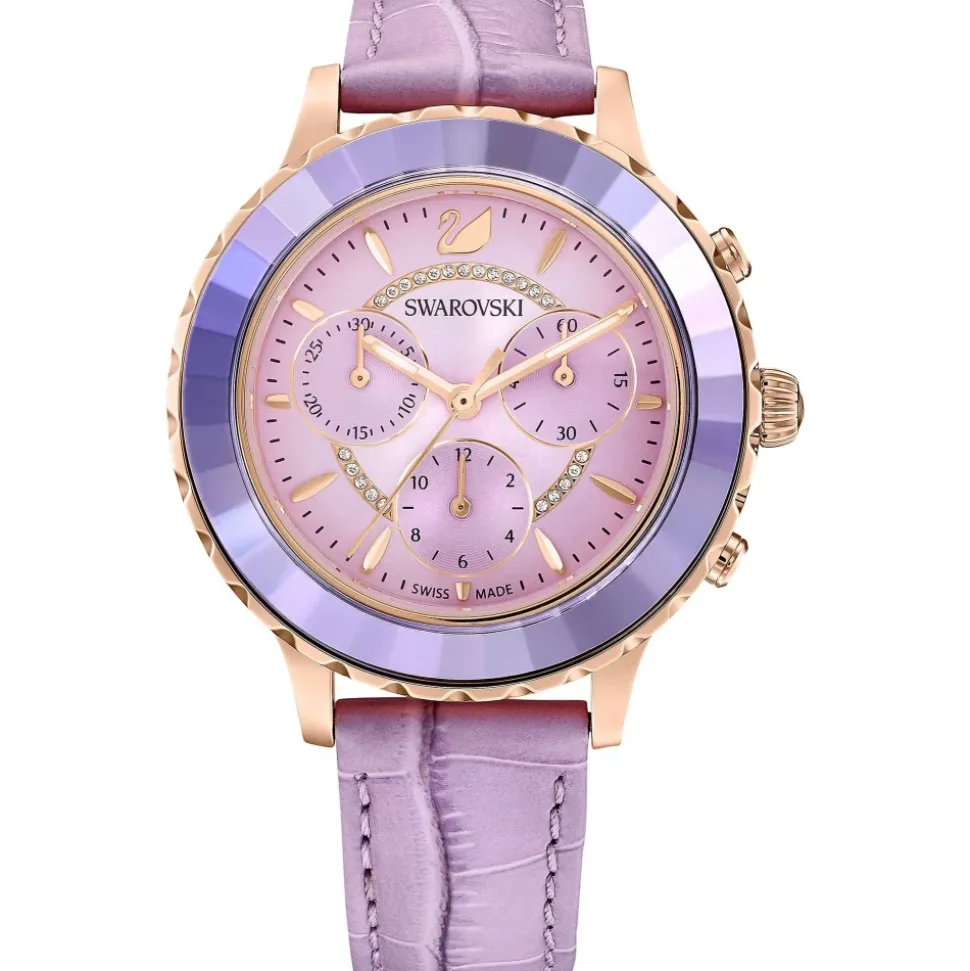 Lux Chrono Skórzany Zegarek