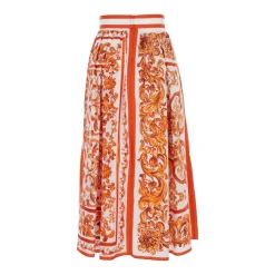 Maiolica Midi Skirt