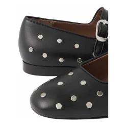 Mary Jane Studded Ballerina Flats