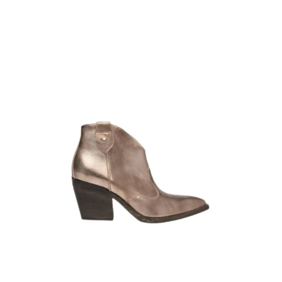 Metaliczne botki Lunare Low
