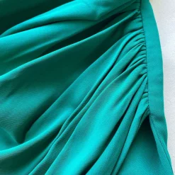 Midi Sukienka Dark Green Iris