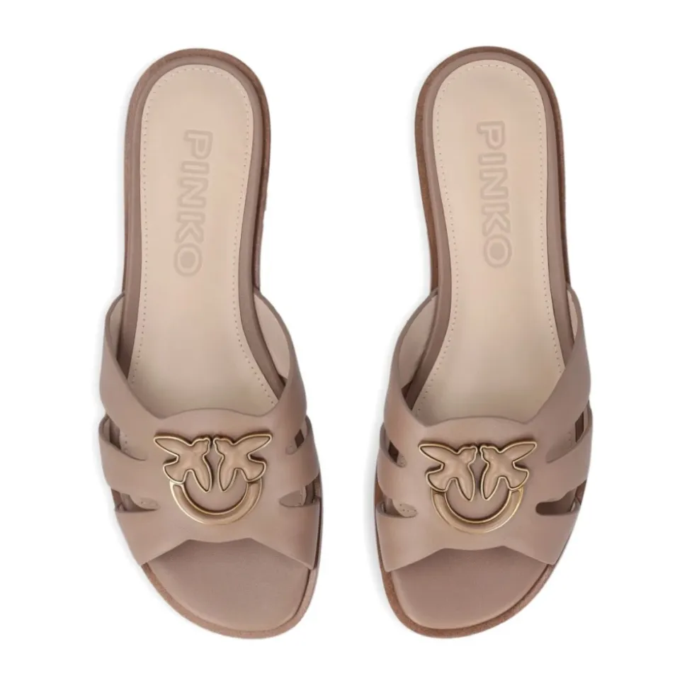Milly Leather Slide