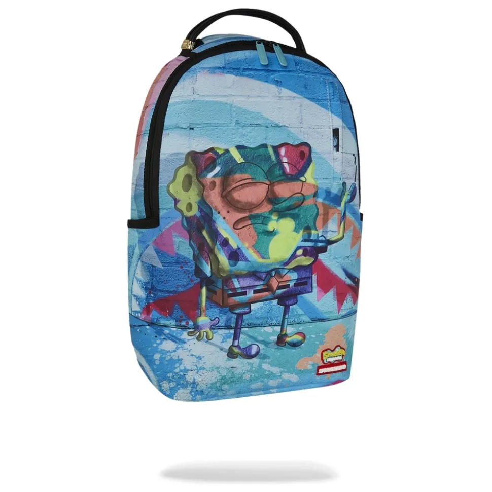 MOCHILA PAINTED SPONGEBOB BACKPACK