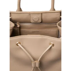 Monogram Drawstring Backpack