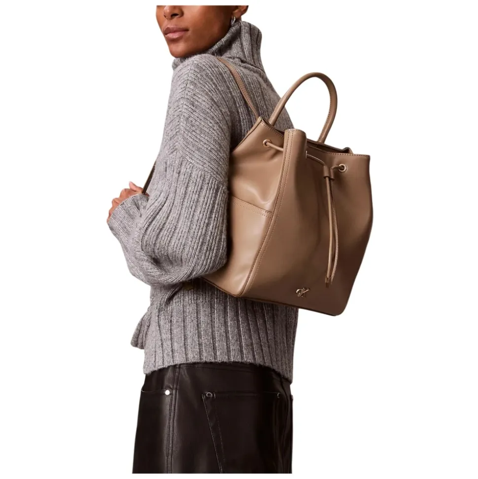 Monogram Drawstring Backpack