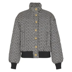 Monogram Jacquard Padded Jacket