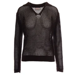 Nassi Mesh - Knit Pointelle Polo