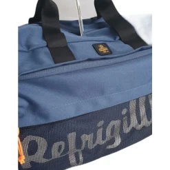 Niebieska Torba Duffle na Ramię