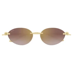 Okulary Cat-Eye Bez Oprawek