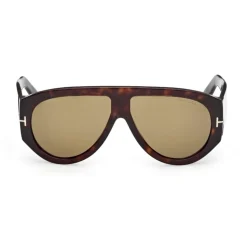 Okulary przeciwsłoneczne BRONSON Dark Havana/Zielony