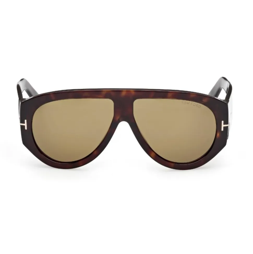 Okulary przeciwsłoneczne BRONSON Dark Havana/Zielony